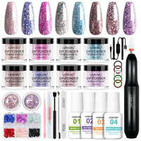 Kit professionnel de nail art pour femme, marque privée, kit de poudre acrylique pour ongles, pour manucure et pédicure