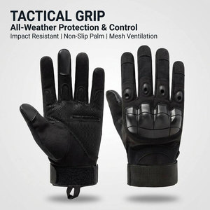 <span class=keywords><strong>Gants</strong></span> de cyclisme tactiques avec protection des articulations, antidérapants, respirants, en maille, compatibles écran tactile pour <span class=keywords><strong>VTT</strong></span> et moto - Product Image 1