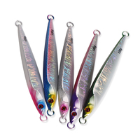 Leurre de pêche jigging en plomb, appât artificiel dur 80g 100g 150g 200g pour poissons d'eau salée avec hameçons
