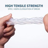 Pompe péristaltique de laboratoire de qualité médicale, tuyau flexible en silicone transparent et biocompatible, tube en caoutchouc souple 9*13mm