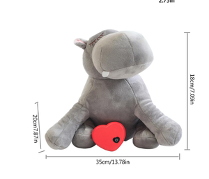 Compagnon de soulagement de l'anxiété pour animaux de compagnie personnalisé jouets de sommeil simuler le rythme cardiaque apaisant aide au comportement jouet pour chiot jouets en <span class=keywords><strong>peluche</strong></span> interactifs pour animaux de compagnie - Product Image 4