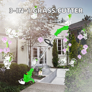 Không dây điện chuỗi Tông đơ sạc nhanh 3-in-1 lưỡi cỏ dại wacker ăn Kính thiên văn xử lý cỏ Máy cắt Pin - Product Image 2
