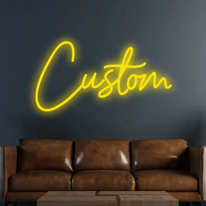 Dropshipping : Enseigne néon LED personnalisée avec logo et nom, design gratuit, pour chambre, fête d'anniversaire, maison - Product Image 6
