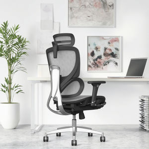 Silla Ergonómica Ejecutiva Moderna con Respaldo Alto y Giratoria, con Reposacabezas Ajustable y Certificación BIFMA - Product Image 6