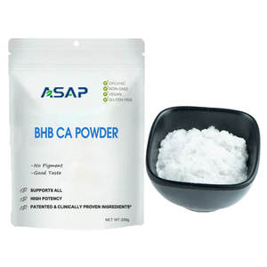 Vente en gros de sel de calcium de l'acide 3-hydroxybutanoïque bêta hydroxybutyrate céto BHB Ca - Product Image 1