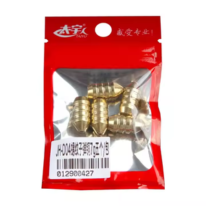 غطاس g 5g 7g 10g 5g لكل كيس إكسسوارات صيد صيد نحاسية وزن صيد ثقالة رصاصات ثقالة صيد - Product Image 4