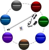 Fabriqué en chine, lumière Submersible avec lumière d'aquarium LED télécommandée, 16 couleurs, 4 modes