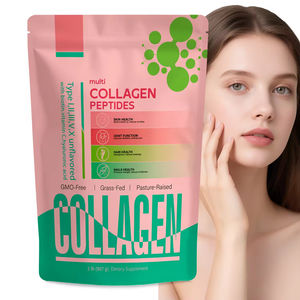 <span class=keywords><strong>Poudre</strong></span> de peptides de collagène multiples avec biotine, vitamine C et acide hyaluronique, mélange de nutriments naturels, collagène multiple - Product Image 2