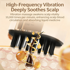 Wholesale 2-in-1 <b>Scalp</b> <b>Massage</b> Comb <b>Hair</b> Growth Oil Dispenser & Hairbrush Oil Applicator for Home Use - Product Image 3