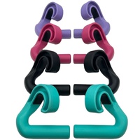 Poignées de fitness de type crochet, poignées de gym polyvalentes pour tractions, soulevés de terre, remises en forme, accessoires d'entraînement pour la maison et les salles de sport commerciales