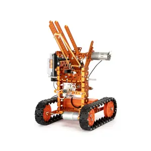2021 год, WeeeMake, 12 в 1, RobotStorm, образовательный набор роботов «сделай сам», пусковое устройство, игрушка, набор роботов для строительства, металлические элементы Lego