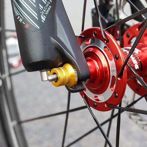 MUQZI Écrou de levier de dégagement rapide pour vélo Moyeu M5 Brochettes <span class=keywords><strong>avant</strong></span> arrière Vis de dégagement rapide Vis de moyeu de <span class=keywords><strong>roue</strong></span> de vélo - Product Image 5