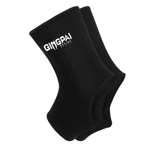 GINGPAI 2pcs Confortable Thai Combat Respirant Polyester Coton Boxe Formation Chaussettes <span class=keywords><strong>Bande</strong></span> Élastique Fermeture Stretch Compression - Product Image 2