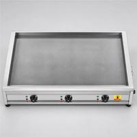 Plaque de cuisson électrique professionnelle en fonte de qualité supérieure, 9 kW, silencieuse, pour cuisine commerciale