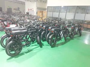 Bicicletas Eléctricas Económicas para Adultos, Motocicleta Eléctrica de <span class=keywords><strong>2</strong></span> Ruedas con Llantas Gruesas - Product Image 6