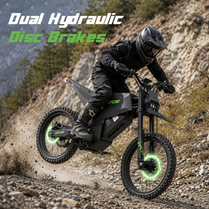 Moto tout-terrain Vipcoo, moto de cross haute puissance, moto à deux roues, moto électrique - Product Image 2