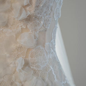 ชุดเดรสงานแต่งงานแบบไม่มีแขนผูกคอลายดอกไม้สำหรับ SFY227ชายหาด - Product Image 6