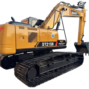 Excavadora de cadenas usada SANY 215, de segunda mano, marca original china, 21.5 toneladas, excavadora de cadenas de tamaño mediano, excavadora usada. - Product Image 3