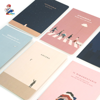 Agenda personnalisé à reliure parfaite, impression personnalisée, carnet de notes de marque personnalisée avec couverture en papier UV sélectif, format personnalisé