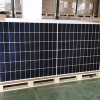 Panel Surya Longji Photovoltaic HiMO X10 Scientist LR7 72HVDF Kaca Ganda 2.0mm Efisiensi 23.7%-24.6% Paduan Aluminium Anodized