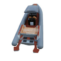 Bateau de plaisance de 9,6 m, bateau offshore Orca Hypalon & Sunbed, bateau pneumatique rigide (RIB)