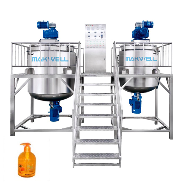 Новейшая машина для миксера жидкого мыла для изготовления мешалки для жидкого моющего средства для шампуня