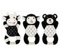Jouets pour animaux de compagnie OEM ODM, série de simulation pour chiens, jouets interactifs sonores pour petits chiens, jouets de tirage à la main pour chiens, vente en gros