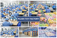 Peluche lestée personnalisée par le fabricant, jouet en peluche apaisant, jouets doux pour soulager l'anxiété, animal en peluche personnalisé