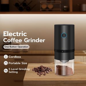 Nuevo Molinillo de Café Eléctrico Portátil Recargable por USB 2025 con 38 Niveles de Ajuste para Espresso - Product Image 5