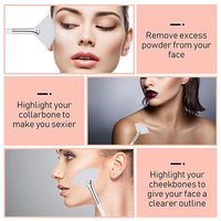 Applicateur pour Gel Acid Peel Beauté spa Soins de la peau Chimique visage appliquer cosmétiques visage argile masque brosse Fan pinceaux