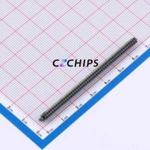 SFC-150-T2-F-D-A Pin Socket SMD,P=1.27mm Connector ( Pitch: 1.27mm )( Row Spacing: 1.27mm )( Mounting Type: Vertical Mount ) - Product Image 1