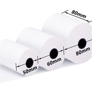 Rollos de Papel Térmico 80 x 80 mm para Impresora de Caja Registradora, Papel para Recibos de Cajero Automático - Product Image 6