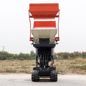 Produits les plus vendus : Mini-dumper automoteur de 500 kg, mini-dumper sur chenilles automatique pour petites constructions - Product Image 5
