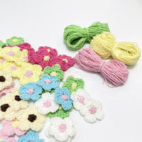 Crochet Fleur Tournesol Accessoires De Voiture Décorations De Tableau De Bord Crochet Tournesols Bobble Head Fleurs Décoratives