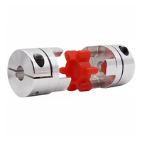Connecteur de coupleur en aluminium de coupleur de mâchoire flexible de vente chaude pour le moteur pas à pas de moteur servo