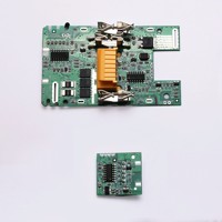 Kit de boîtier de batterie de remplacement BL1830 18V avec indicateur PCB et support pour 10 cellules pour l'assemblage de packs de batteries d'outils électriques DIY