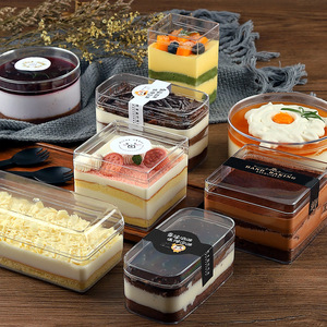 Custom Logo Acrylic Clear Plastic Sweet Candy Boxes Packaging Display Box