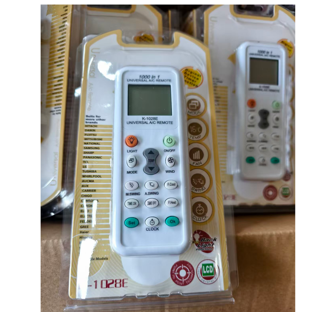 High Quality Universal AC Remote Control 1000 in 1 K-1028 K109 for Air Conditioner