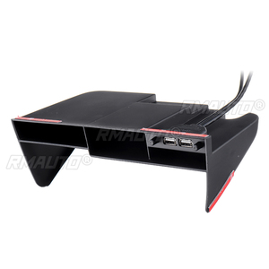 Center Console Organizer for Toyota RAV4 2019 2020 Center Console Storage Box Organizer Tray with USB Port <b>Interior</b> <b>Accessories</b> - Product Image 3