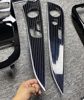 Kit d'intérieur RHD pour Mercedes-Benz W213 E63 E200 E43 E300 E63s W238, finition noir piano brillant, lignes de portées musicales, vente chaude