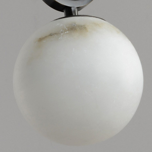 Lámpara Colgante de Techo Moderna Minimalista con Anillo de Cobre Sólido y Bombilla <span class=keywords><strong>G9</strong></span> Cálida Incluida para Dormitorio, Cocina o Isla - Product Image 4