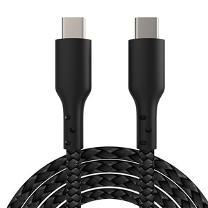 Magnetic USB-C to C <strong>60W</strong> <strong>PD</strong> Fast Charging Cable Aluminum Shell Nylon Braided 3A Fast Charging 480Mbps Data Transfer for Computer - Product Image 2
