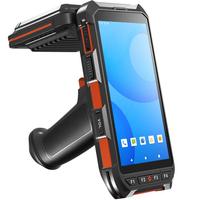 Escáner de mano WiFi Android PDA 18000-6C Protocolo UHF RFID Inventario Código QR Lector de código de barras 2D Colector de código de barras para stock