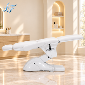 Fauteuil électrique pour soins du visage, lit d'esthétique inclinable réglable, <span class=keywords><strong>table</strong></span> de massage pour spa, salon de beauté, équipement pour tatouage et extensions de cils - Product Image 6