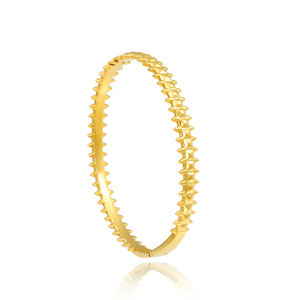 स्टेनलेस स्टील 18k गोल्ड ब्रैसलेट फैशन महिला गहने कारखाने थोक गहने - Product Image 4