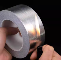 Ruban adhésif d'étanchéité en fibre de verre renforcé de feuille d'aluminium, ruban en tissu de fibre de verre