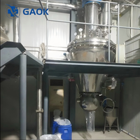 Sécheur à vide vertical à vis conique simple haute efficacité pour laboratoire, machine de séchage à ruban conique