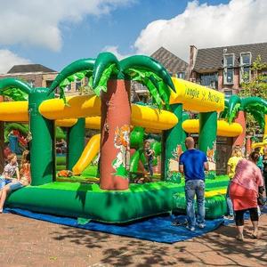 Castillo hinchable de gran tamaño, hinchable, comercial, jungla, centro activo, animales, <span class=keywords><strong>parque</strong></span> <span class=keywords><strong>infantil</strong></span> - Product Image 3