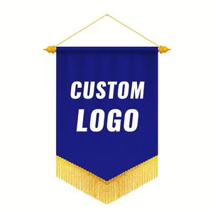 ป้ายธงโฆษณาแบบกำหนดขนาดได้ วัสดุโพลีเอสเตอร์ 100% ขายส่ง - Product Image 4