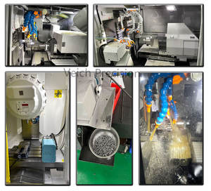 วงแหวนลูกปืนแบบเปิด, วงแหวนจำกัดเพลาและแคลมป์อลูมิเนียมอัลลอยสำหรับเครื่องจักรที่มีการใช้งานคลิป - Product Image 5